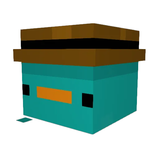 Littleimp7k Minecraft avatar head, 3D render
