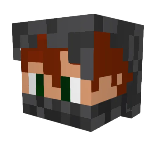 Littlelimit15 Minecraft avatar head, 3D render