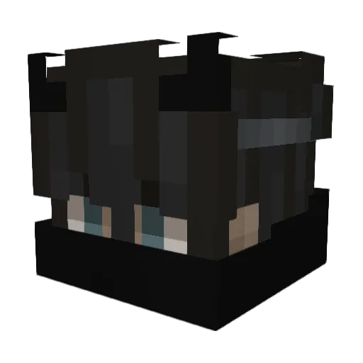 Littletree15 Minecraft avatar head, 3D render