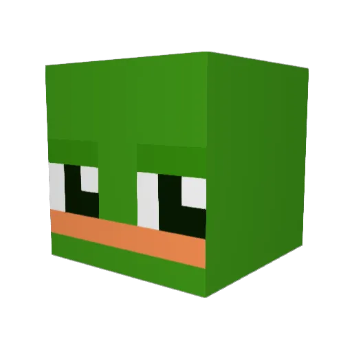 Littlezorr0 Minecraft avatar head, 3D render