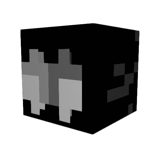Littlflre Minecraft avatar head, 3D render