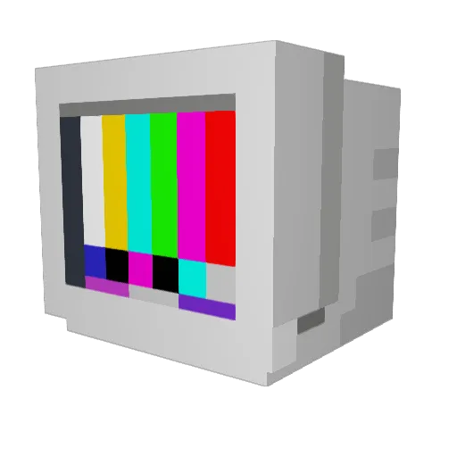 Litwwa Minecraft avatar head, 3D render