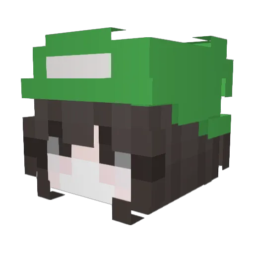 LivTheOlive3959 Minecraft avatar head, 3D render