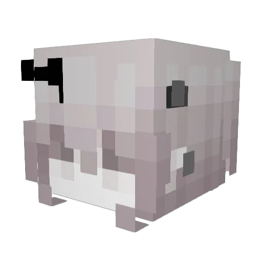 Livcia2213 Minecraft avatar head, 3D render