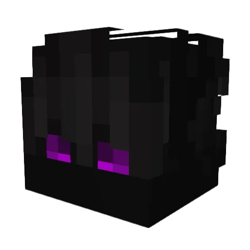 Livcifer Minecraft avatar head, 3D render