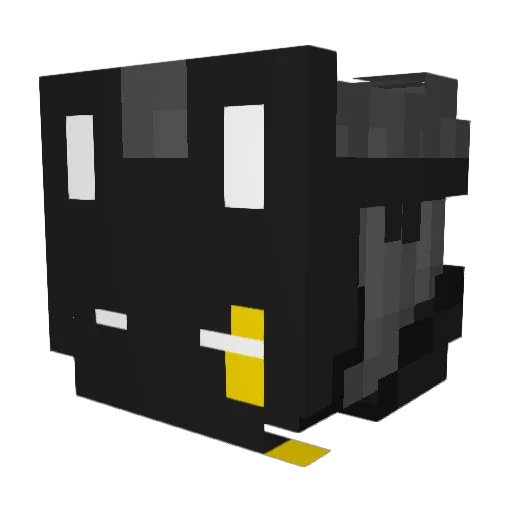 LiveYahir Minecraft avatar head, 3D render