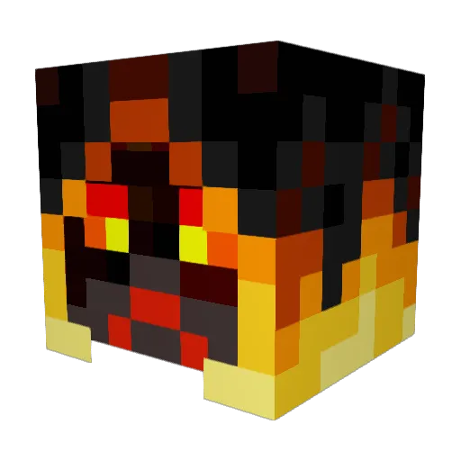Live_Maniac Minecraft avatar head, 3D render