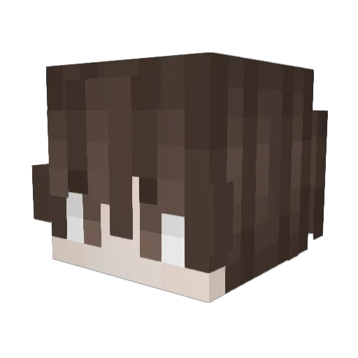 LivedRiver42824 Minecraft avatar head, 3D render