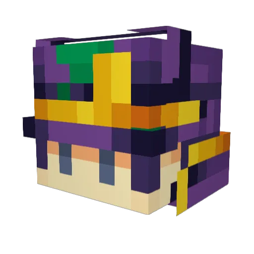 Livert_68 Minecraft avatar head, 3D render
