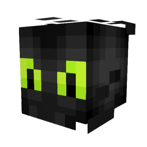 Livia126 Minecraft avatar head, 3D render