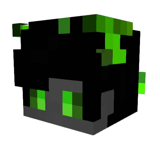 Livich17 Minecraft avatar head, 3D render