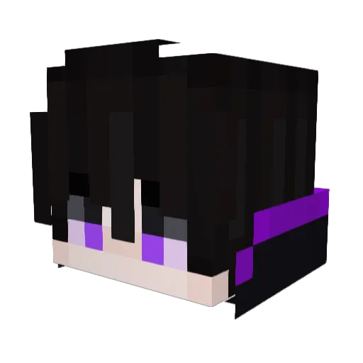 LivingLegendOP Minecraft avatar head, 3D render