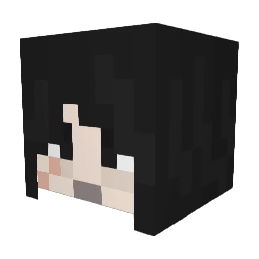 LiviuVS Minecraft avatar head, 3D render