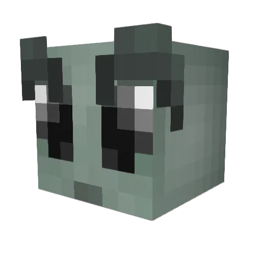 Livros Minecraft avatar head, 3D render