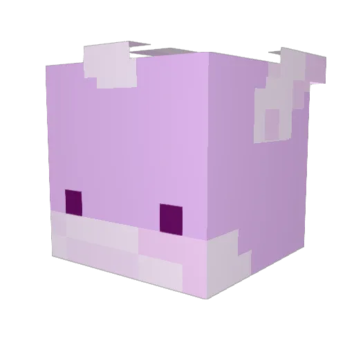 Livvs2 Minecraft avatar head, 3D render
