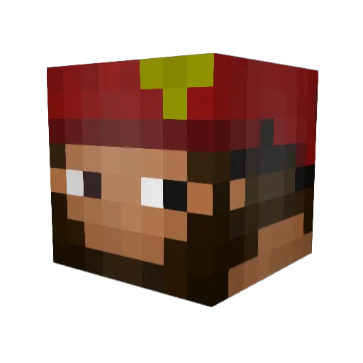 Livvy_153 Minecraft avatar head, 3D render