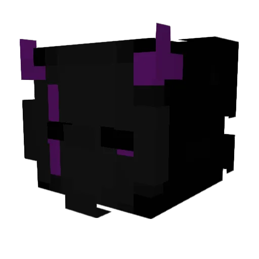 Livxy Minecraft avatar head, 3D render