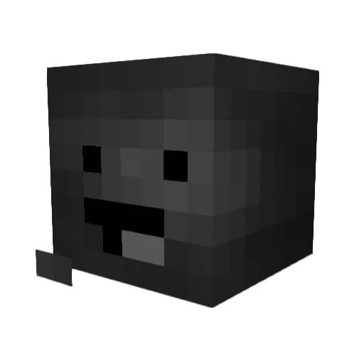 Liwai1207 Minecraft avatar head, 3D render