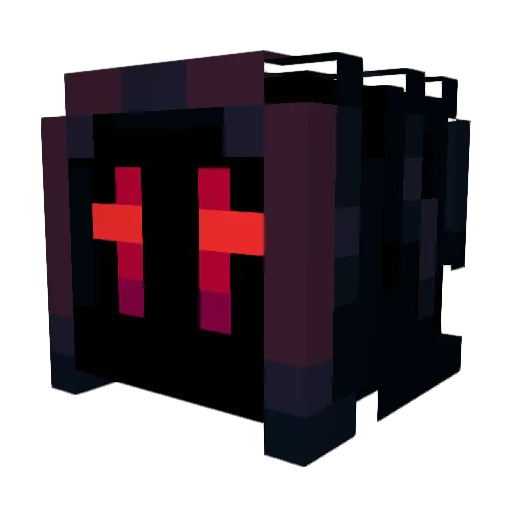 Lixirian Minecraft avatar head, 3D render