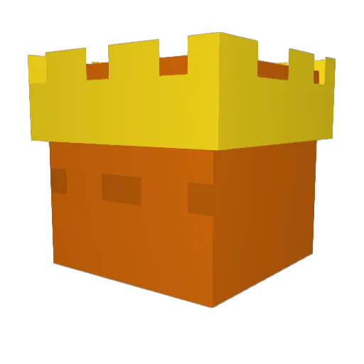 Lixunis Minecraft avatar head, 3D render