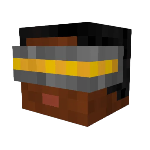 LizLemonade Minecraft avatar head, 3D render