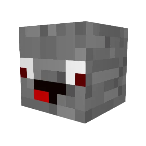 LizZyiSkinDASus Minecraft avatar head, 3D render