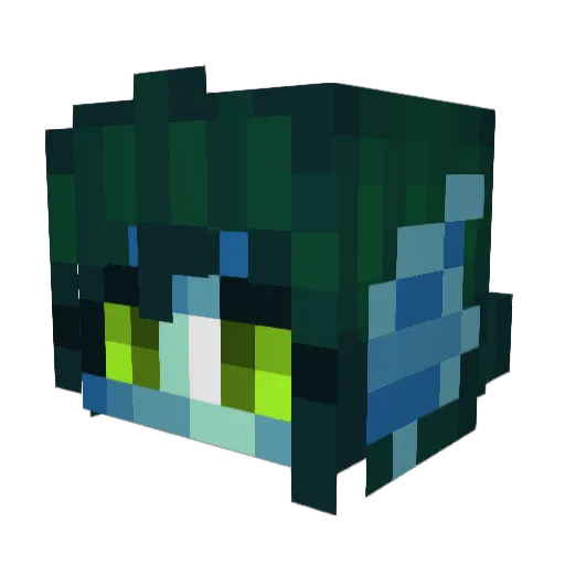 Liz_B_Anne Minecraft avatar head, 3D render