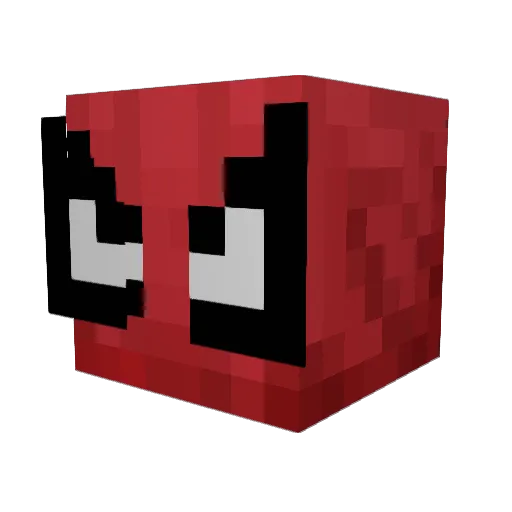 LizardH9 Minecraft avatar head, 3D render