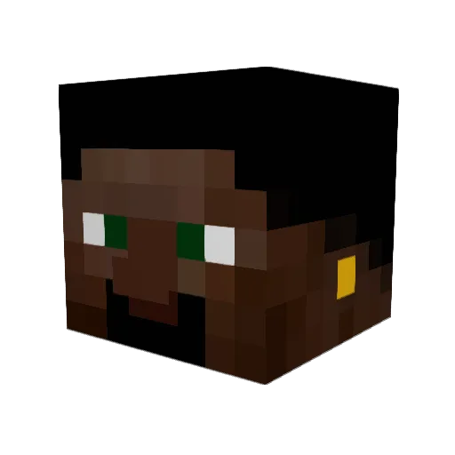 LizardLover9 Minecraft avatar head, 3D render
