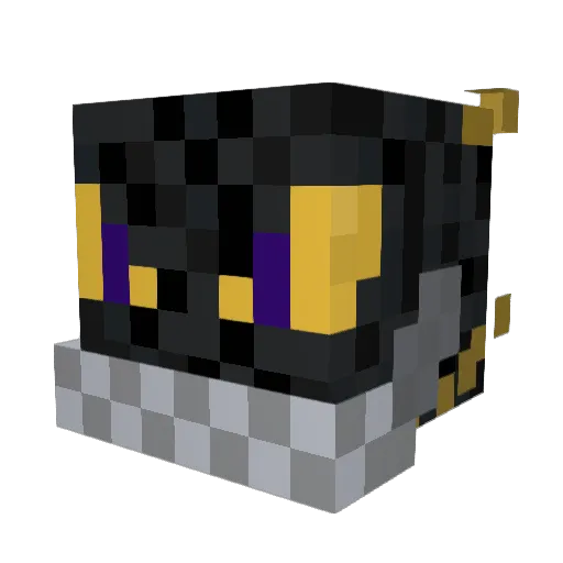 LizardRex Minecraft avatar head, 3D render