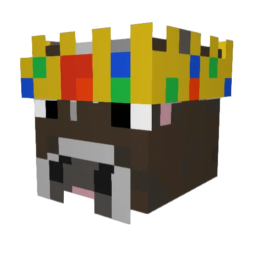 Lizard_Chazer Minecraft avatar head, 3D render