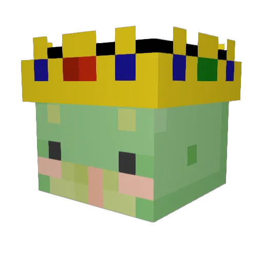 Lizardlover1626 Minecraft avatar head, 3D render