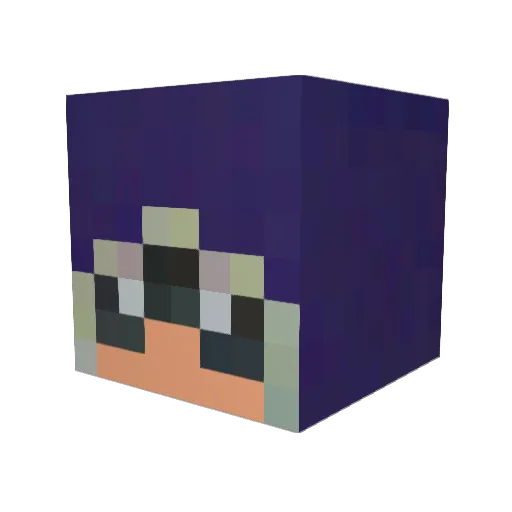 LizardmannIzzDa Minecraft avatar head, 3D render