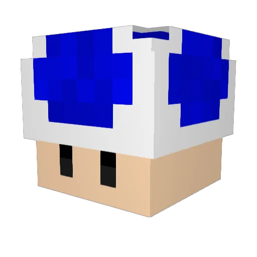 Lizardyyy Minecraft avatar head, 3D render