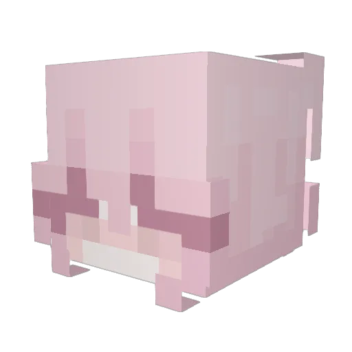 Lizzard_Ost Minecraft avatar head, 3D render
