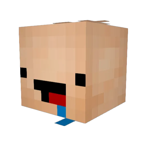 LizzieTheGreat69 Minecraft avatar head, 3D render