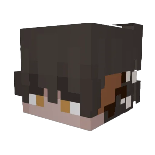 Lizzy_1014 Minecraft avatar head, 3D render