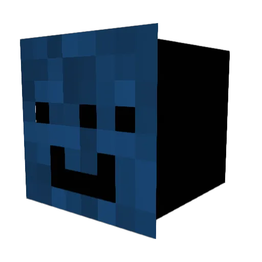 Lizzylinka Minecraft avatar head, 3D render