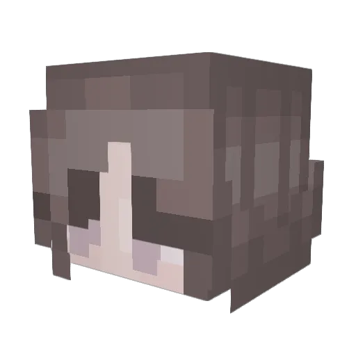 Lizzyxox1298 Minecraft avatar head, 3D render