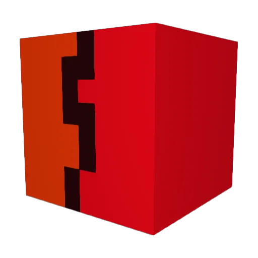 Ljace8 Minecraft avatar head, 3D render