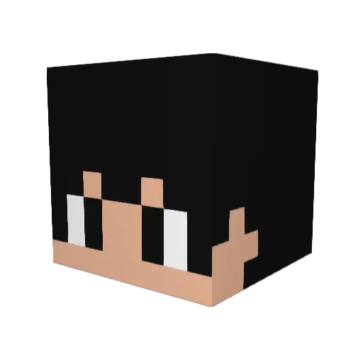 LkGabe_ Minecraft avatar head, 3D render