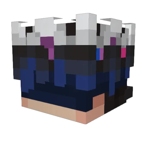 Llama_Mody Minecraft avatar head, 3D render