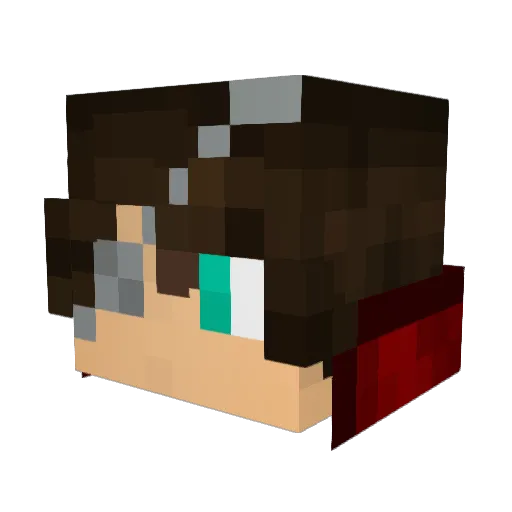 LloniElias01 Minecraft avatar head, 3D render