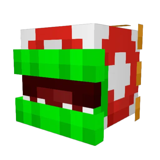 Lma47 Minecraft avatar head, 3D render