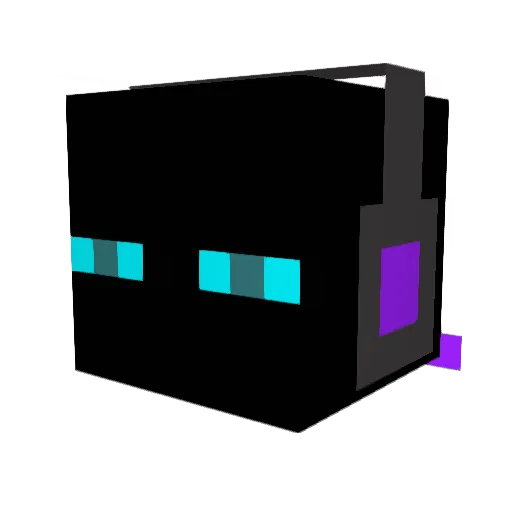 Lmal Minecraft avatar head, 3D render