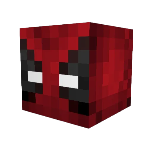 LmaoDelAyy Minecraft avatar head, 3D render