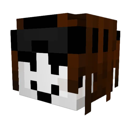 LmaoLanter Minecraft avatar head, 3D render