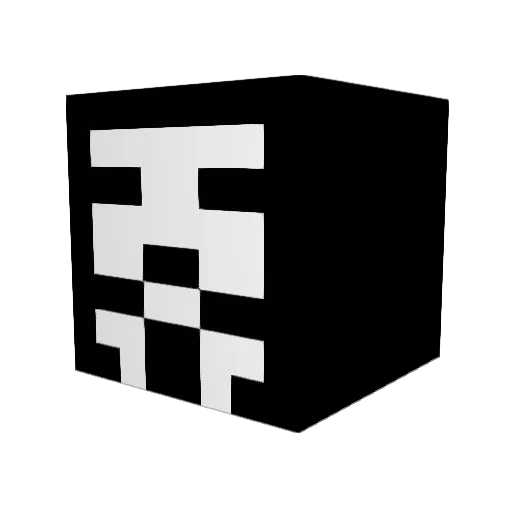 LmkMel Minecraft avatar head, 3D render