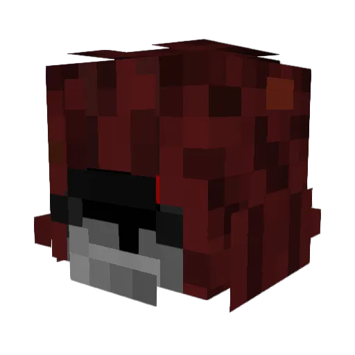 Lmshidan1337 Minecraft avatar head, 3D render