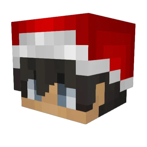 Lny_rsg Minecraft avatar head, 3D render